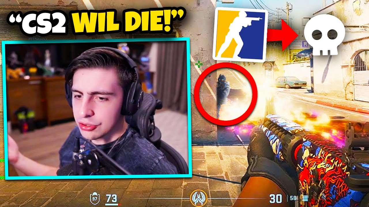 SHROUD SAYS CS2 WILL DIE! S1MPLE HATES CS2! COUNTER-STRIKE 2 CSGO ...