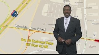 Wednesday morning Masters traffic update