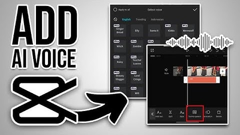 How To Add AI Voice On CapCut [Full Guide]