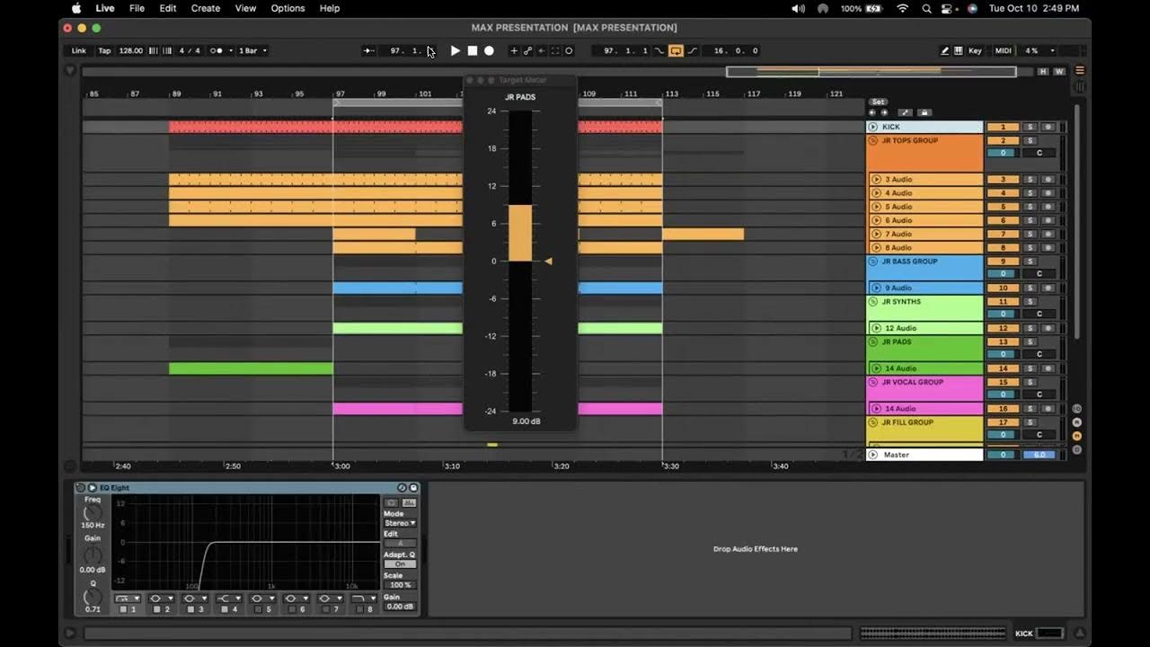 Jerome Robins Mixdown Ableton 10+ Max For Live Plugin YouTube