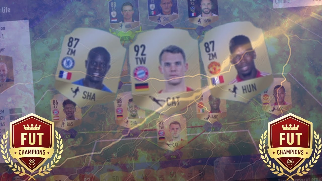 FIFA 18 OP FUT Champions Squad builder