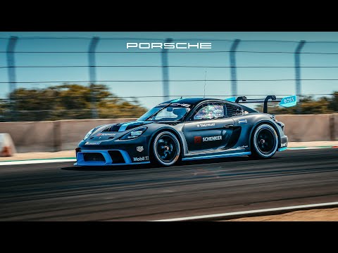 The GT4 e-Performance takes on Laguna Seca Raceway | Rennsport Reunion 7