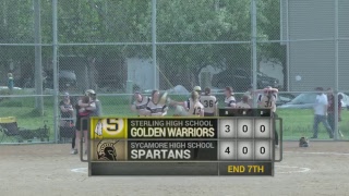 Girls Softball: Sycamore vs. Sterling screenshot 5