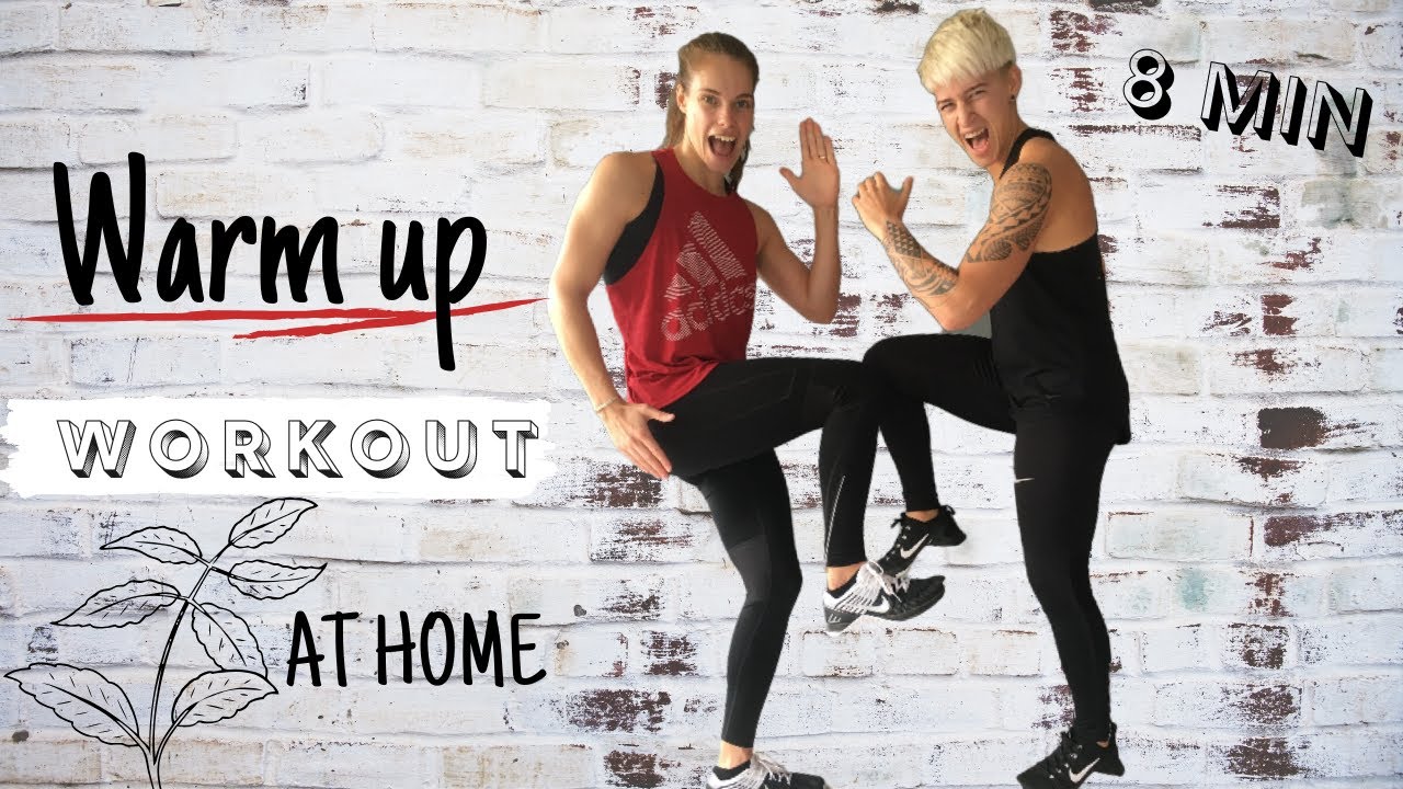 WARM UP WORKOUT AT HOME [8 Minutes]