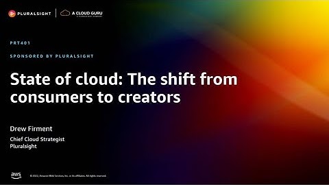 AWS re:Invent 2022 - State of cloud: The shift from consumers to creators (PRT401)