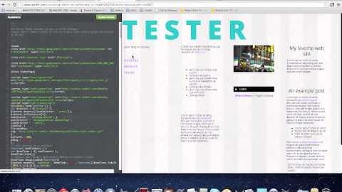 How to change fonts on hover - tumblr tutorial