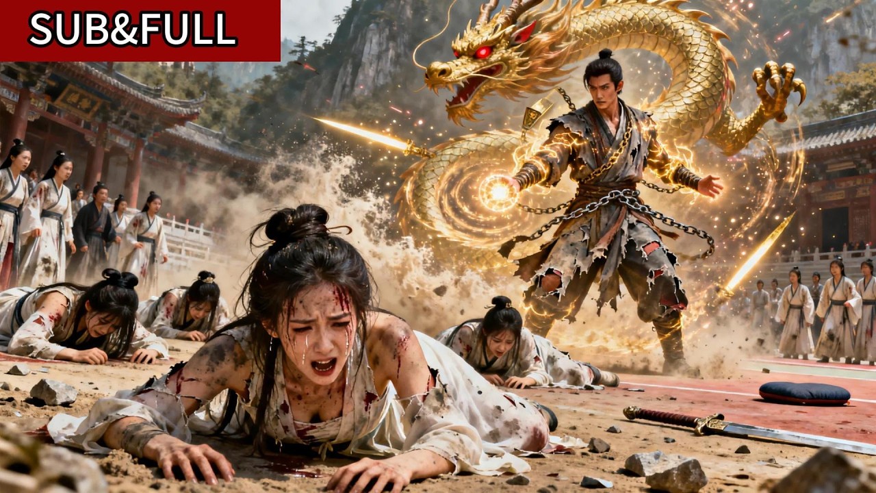 被師姐們踩在腳下十年，他意外覺醒七竅玲瓏心，反手吸乾魔尊！昔日欺他者今跪求他庇護#逆襲#打臉#修仙#熱播短劇