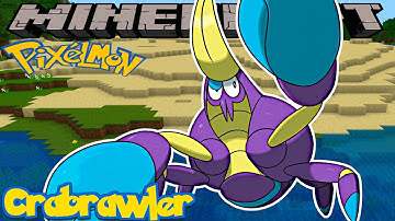 HOW TO EVOLVE CRABRAWLER (UPDATED) IN PIXELMON REFORGED - MINECRAFT GUIDE - VERSION 9.2.10