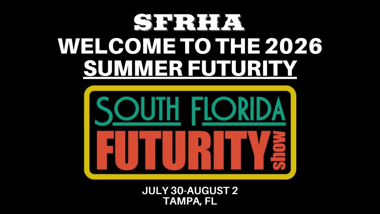 2026 SFRHA Futurity - Sunday 8/2/26