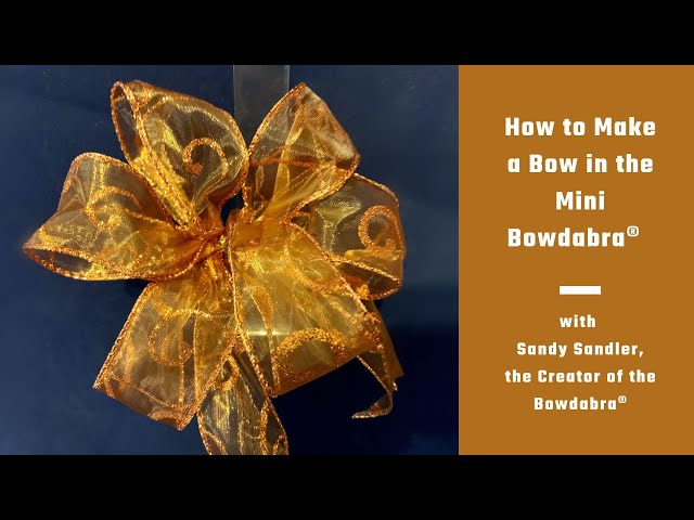 Easy Bowdabra Bow Tutorial 