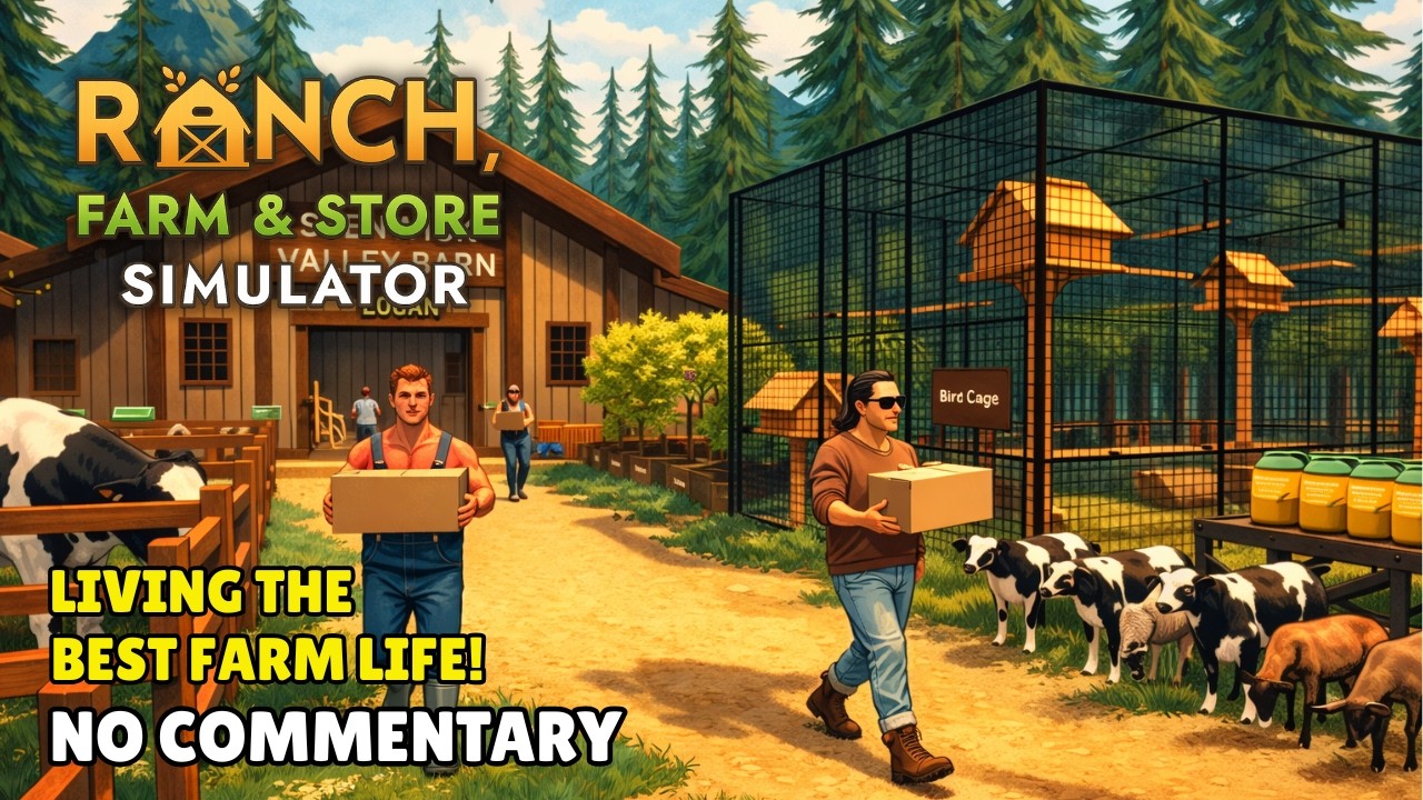 Ranch Farm and Store Simulator Gameplay Walkthrough | No Commentary Ultra Settings