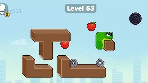 Snake Puzzle Slither to Eat level 53
