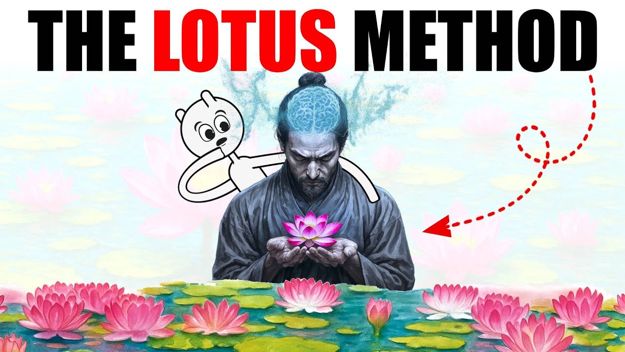 How to Force Your BRAIN to Do HARD Things: The Lotus Method - YouTube