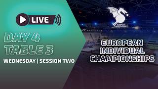 European Championships | Day 4 | Table 3 | Session Two