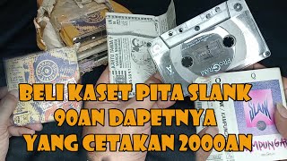 Beli kaset pita SLANK 90an dapetnya yang cetakan 2000an #slank #slankersindonesia #slankers
