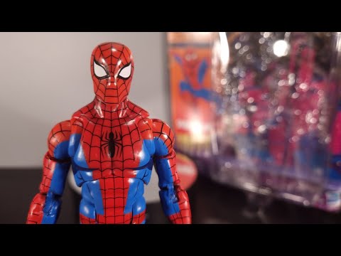 Hasbro Marvel Legends Retro Card Spiderman BOOTLEG - The Animated