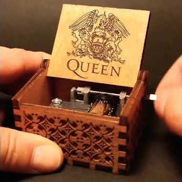 Caixinha de Música Queen Bohemia Rhapsody Retrô Music Box