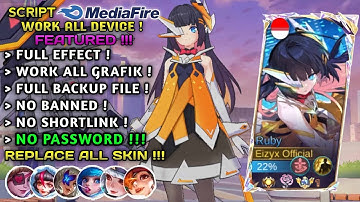 NEW!! Script Skin Ruby Aspirants No Password Mediafire - Full Effect Voice - Patch Terbaru