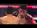 Rewind: Eduardo Ramirez stops Miguel Flores by 5th-round TKO | HIGHLIGHTS | PBC ON FOX