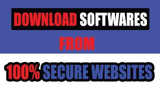 4 secure websites to download software easily || Hasnain tips 4u screenshot 2