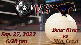Bear River vs Mtn.  Crest (Volleyball)