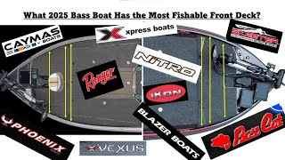 What 20+ Foot Bass Boat Has Most Fishable Space at the Bow