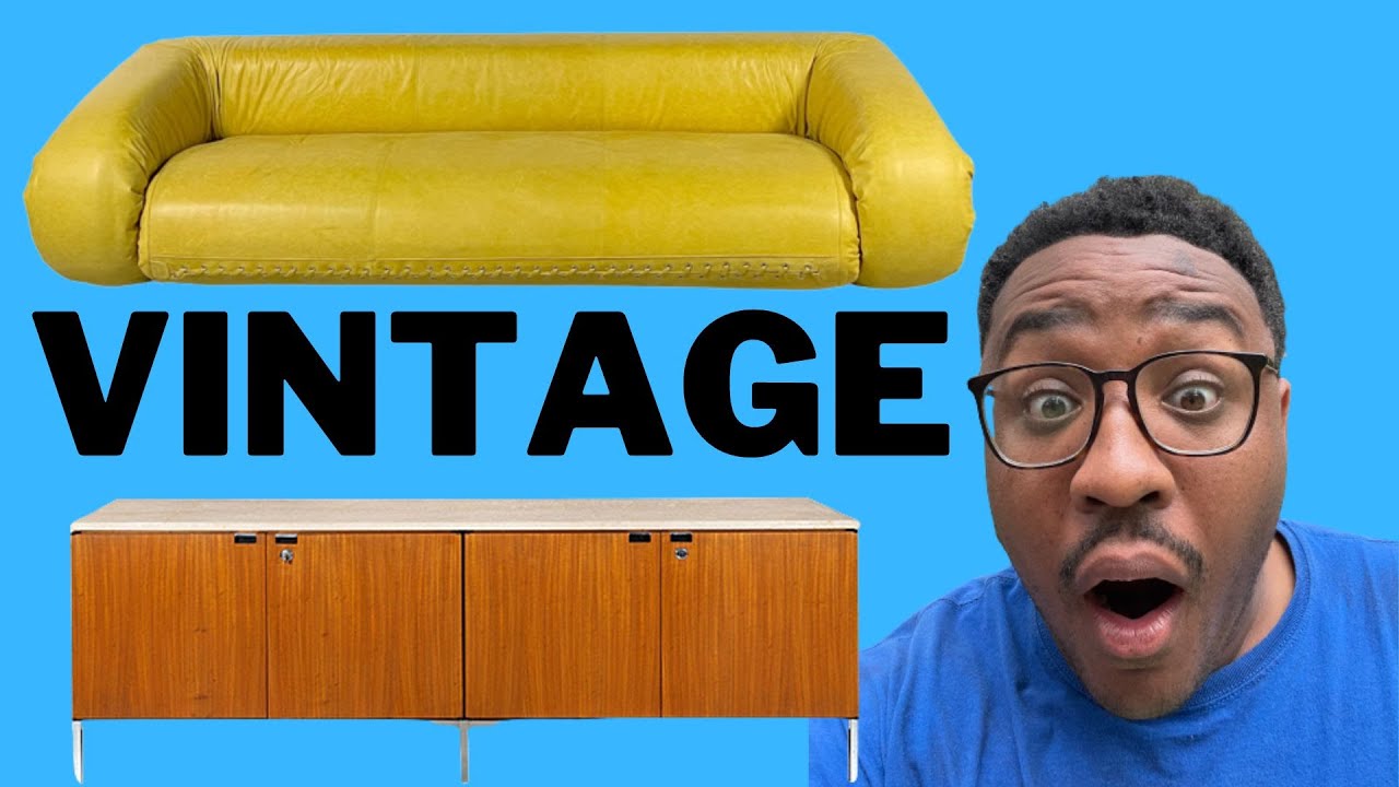 Jaw Dropping Vintage Furniture Finds! YouTube
