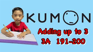 KUMON Math Program 3A 191-200