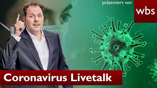 LIVETALK zu Coronavirus und Ausgangssperren | Rechtsanwalt Christian Solmecke