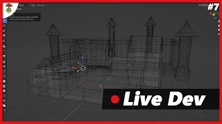 Finishing Castle Details In PitterPot, Friday Giveaway, New Project Tease - Live Dev Ep. 7