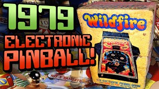 Buy Vintage Wildfire Electronic Pinball Game for Repair Vintage Online in  India 