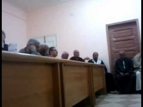 جلسة الصلح بين قريتي صفط تراب والهياتم بالمحلة الكبرى