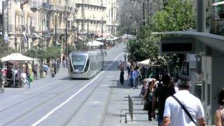 20110818 13:43 Light train. Jerusalem.