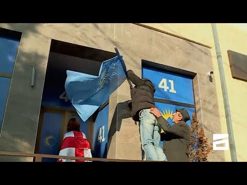 მოსახლეობა არალეგიტიმური ხელისუფლების წინააღმდეგ | პროტესტი რეგიონებში