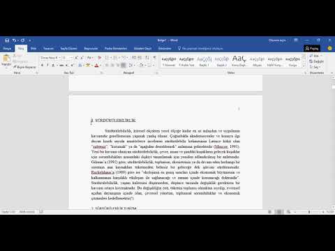 Video: Word Sayfalandırma Nasıl Kaldırılır