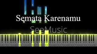 Semata Karenamu - Mario G Klau | Piano Tutorial by Andre Panggabean