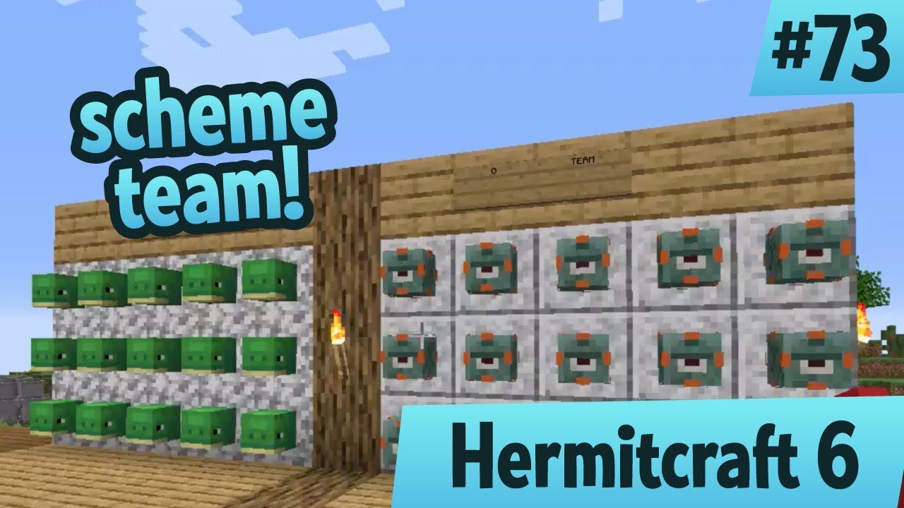 infernal dragon Scheme Team! — Hermitcraft 6 ep 73