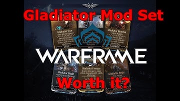 Warframe - Gladiator Mods - Worth it?