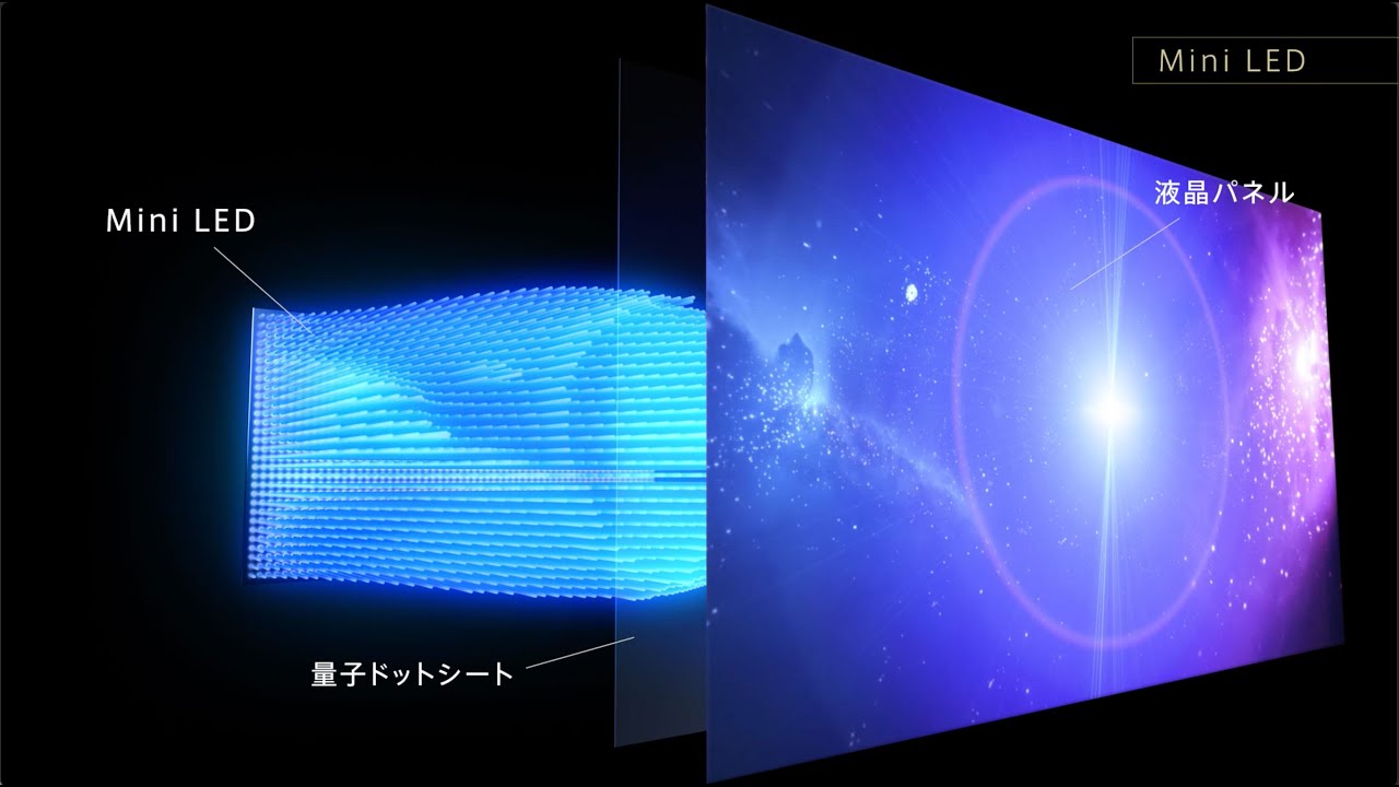 Mini LED &量子ドット - YouTube