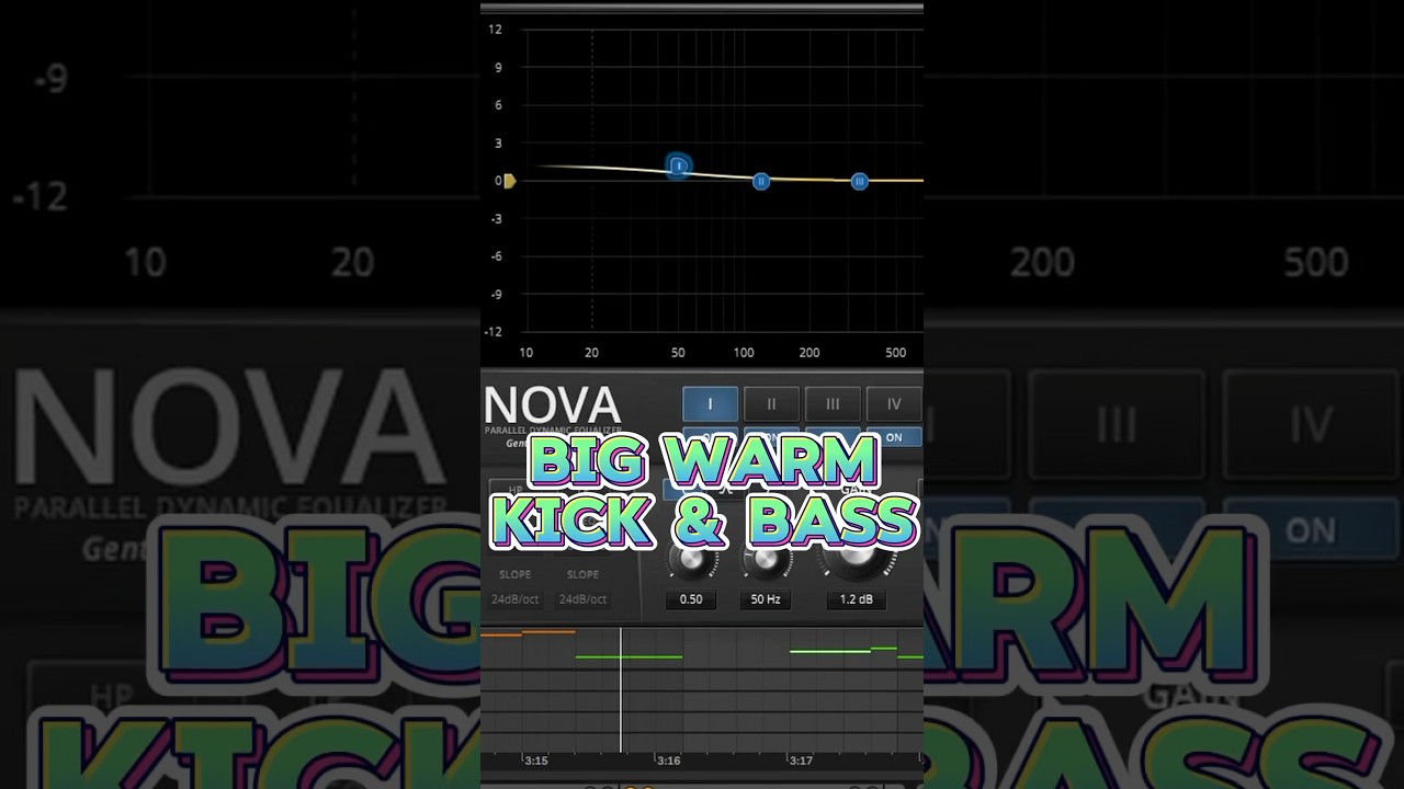 The secret to warm kick & bass 🤫