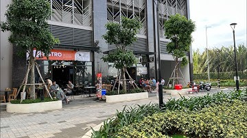 Mảng xanh căn hộ Q7 Sài Gòn Riverside, sáng 25/12/22 | Căn hộ vui vẻ