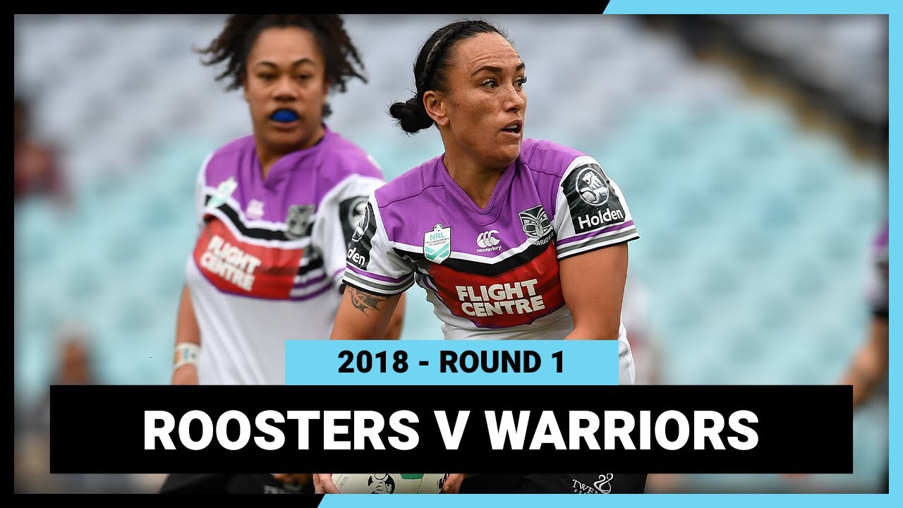 NRL Highlights | Sydney Roosters v New Zealand Warriors Round 1, 2018 ...