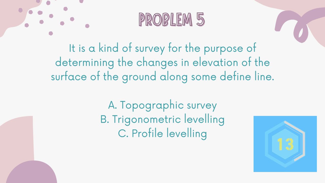 Theory and Practice (Practice Test) - Geodetic Engineering Review