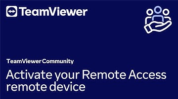How to activate your Remote Access remote device