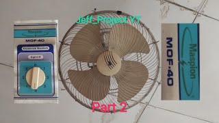 Very Rare Maspion MOF-40 Orbit Ceiling Fan with 4blades in My GrandParents House (part 2)