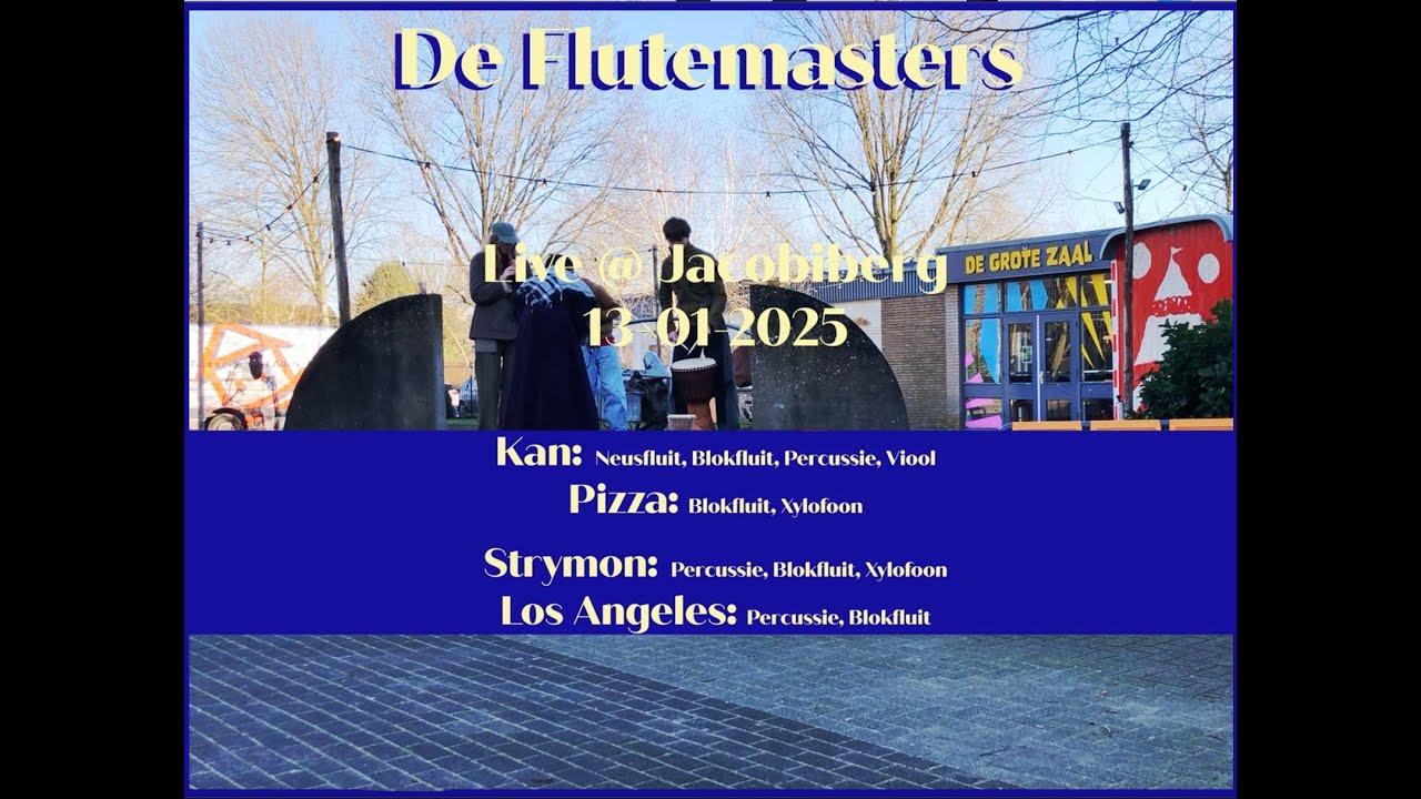 De Flutemasters Full Concert @Jacobiberg 01 2025