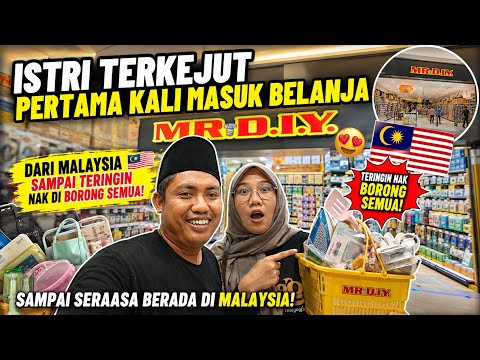 ISTRI TERKEJUT PERTAMA KALI BELANJA DI MR DIY MALAYSIA SAMPAI HERANG SEPERTI INI HARGA BARANGNYA