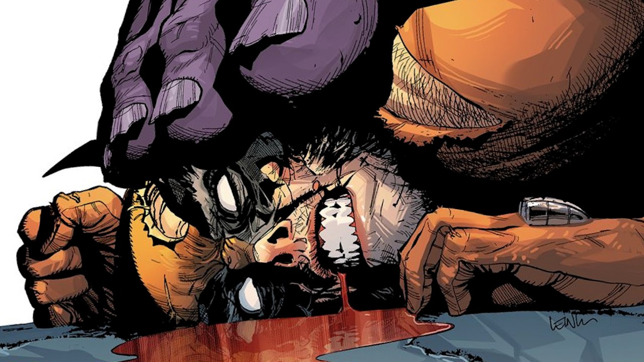 Wolverine versus The Infernal Hulk!
