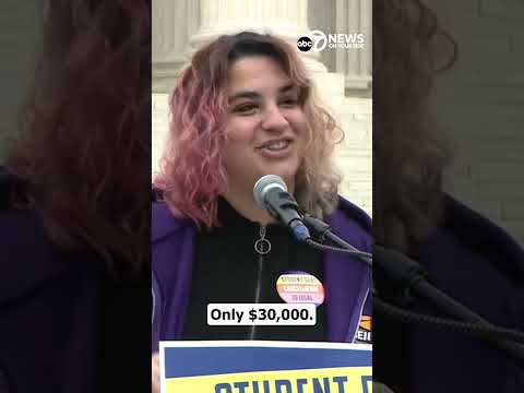 Student loan debt forgiveness advocates camp out at Supreme Court