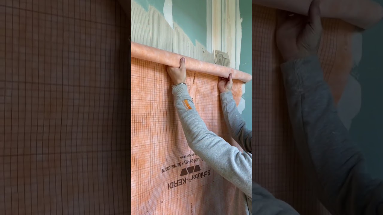 Réaliser l'étanchéité d'une douche avec Schlüter-KERDI